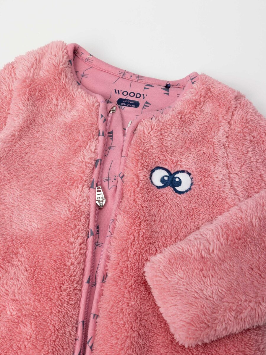 Slaapzak van het merk Woody in het Roze