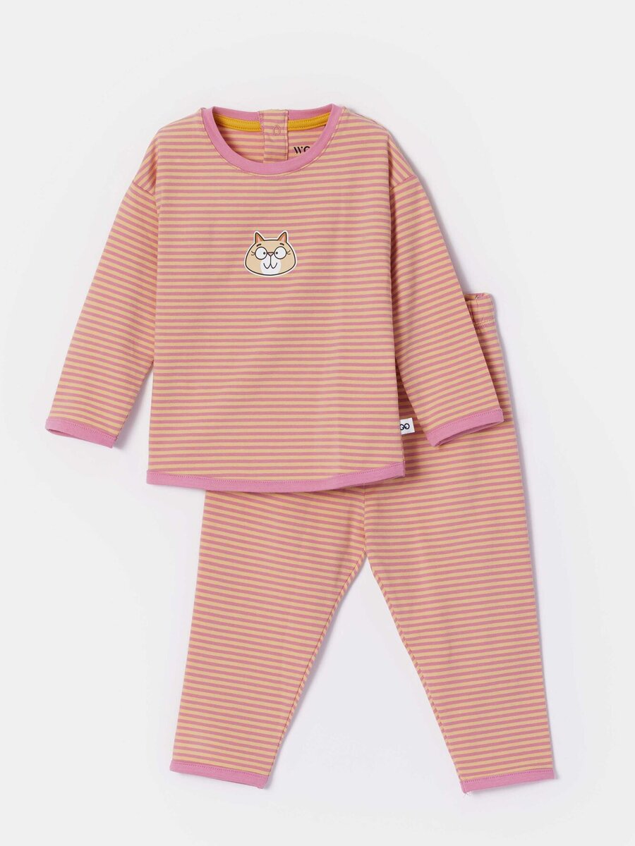 Pyjama van het merk Woody in het Roze