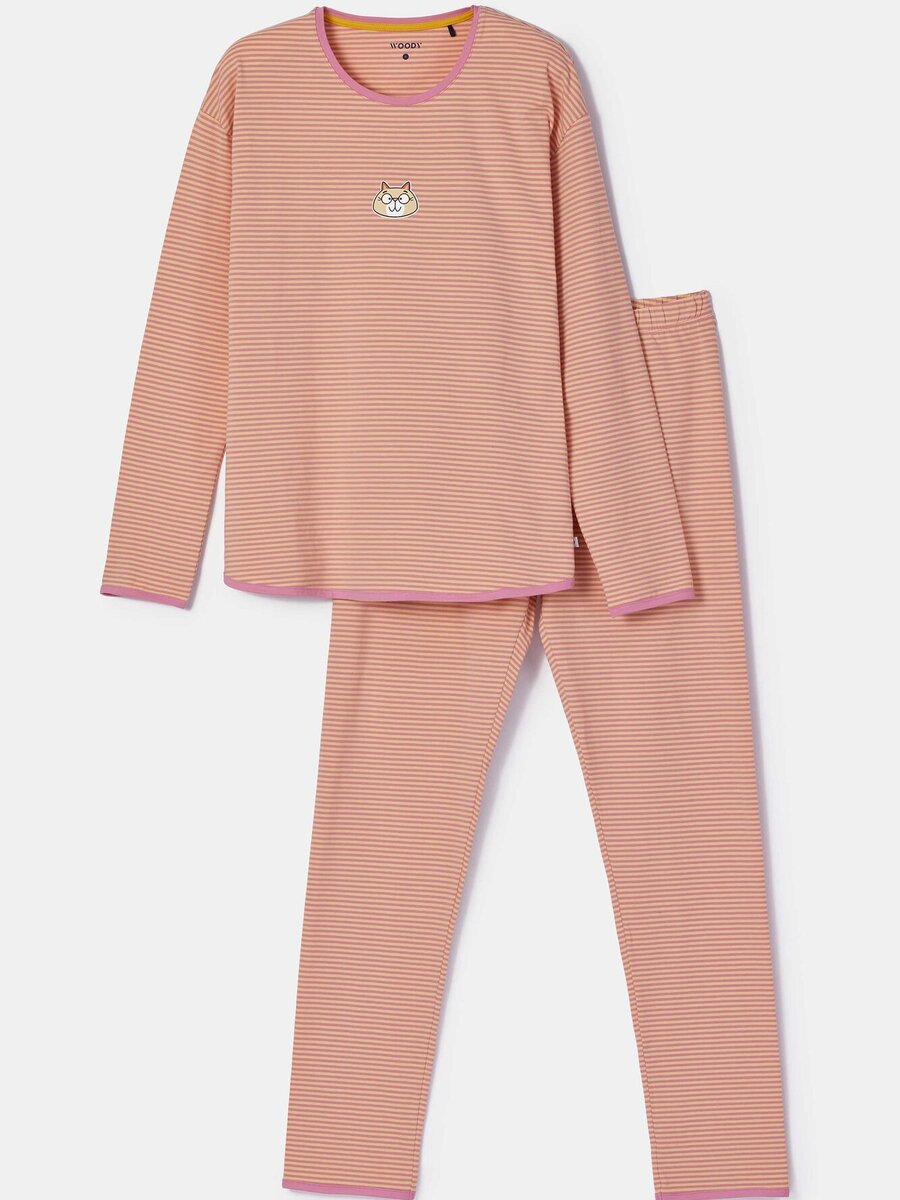 Pyjama van het merk Woody in het Roze