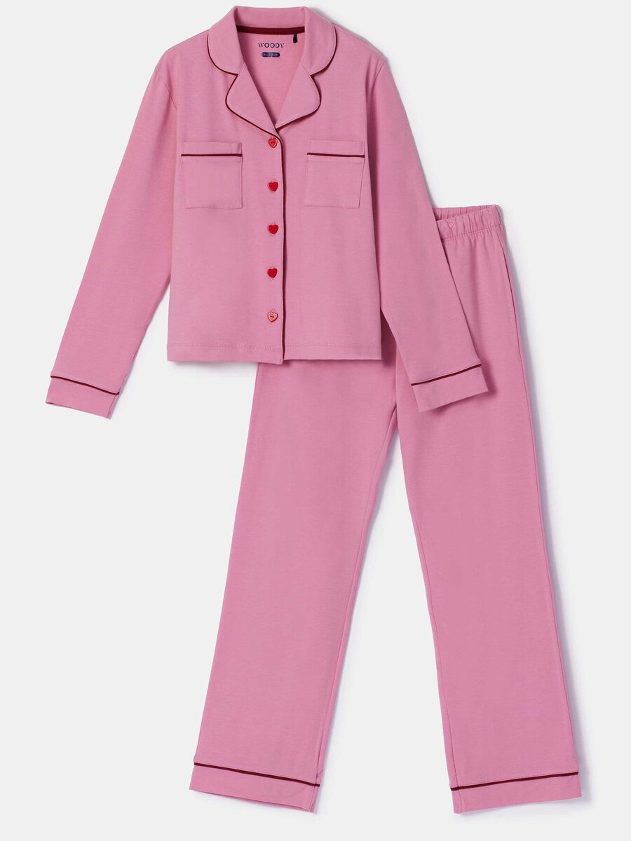 Pyjama van het merk Woody in het Roze