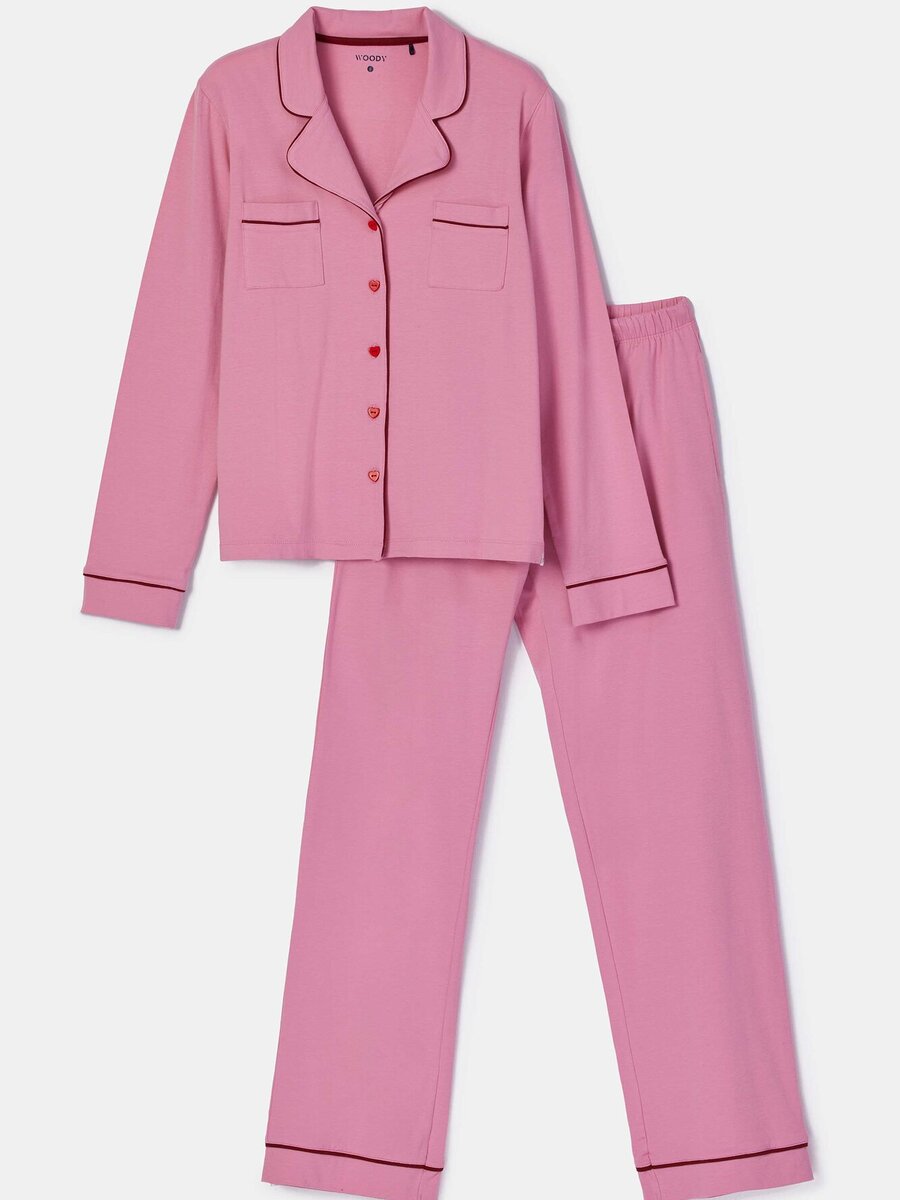 Pyjama van het merk Woody in het Roze