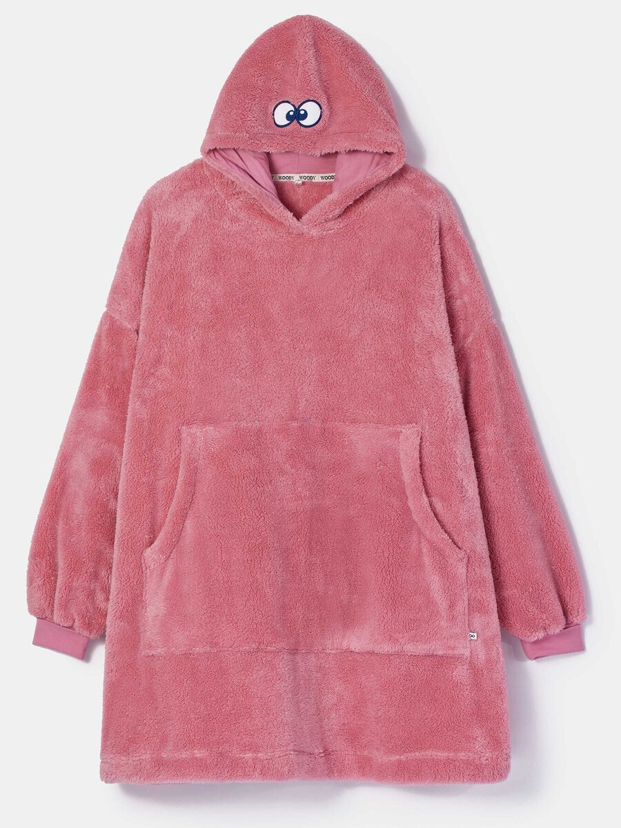 Badjas van het merk Woody in het Roze