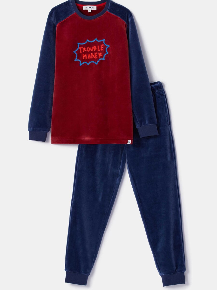 Pyjama van het merk Woody in het Rood