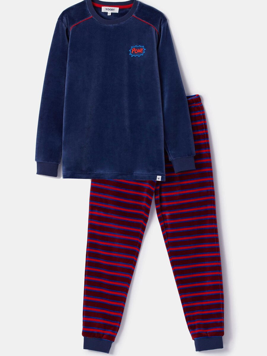 Pyjama van het merk Woody in het Blauw