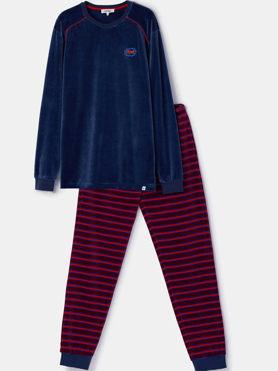 Pyjama van het merk Woody in het Blauw