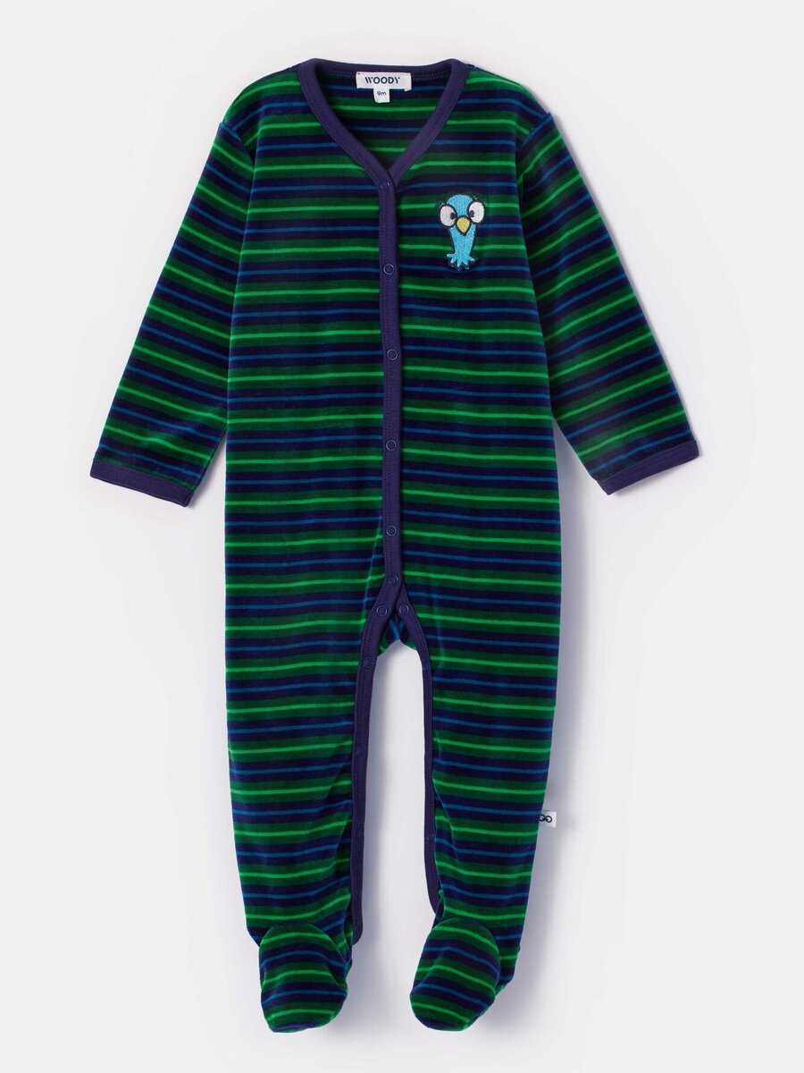 Pyjama van het merk Woody in het Marine