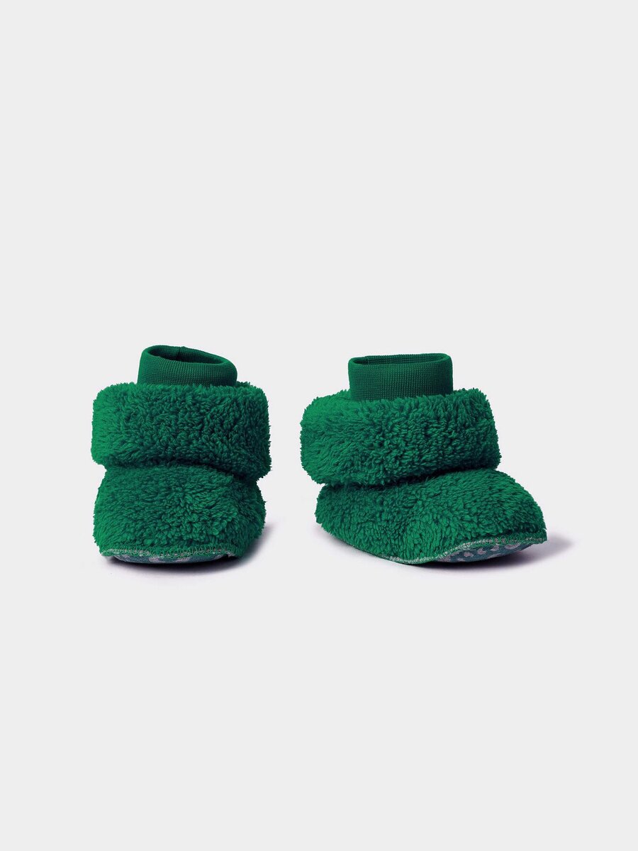 Pantoffels van het merk Woody in het Groen