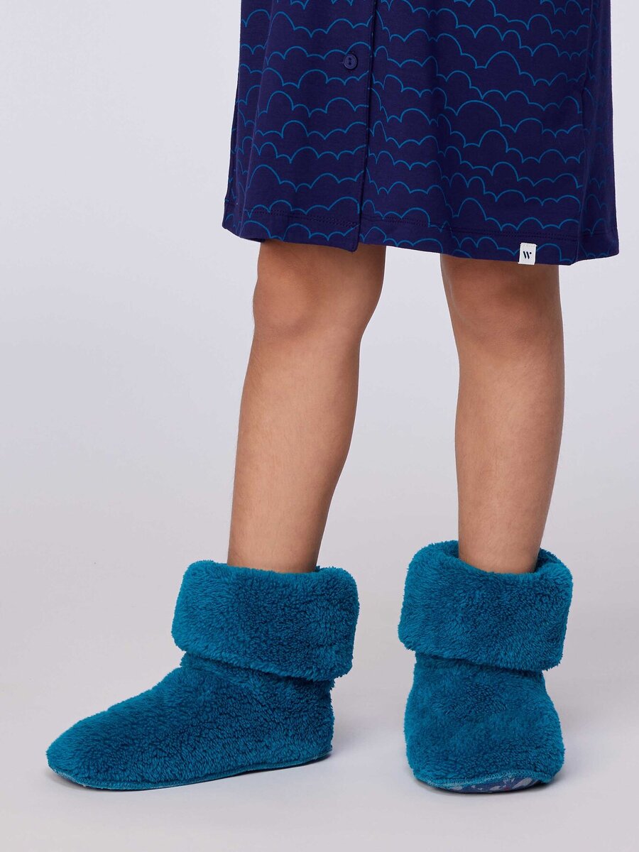Pantoffels van het merk Woody in het Blauw