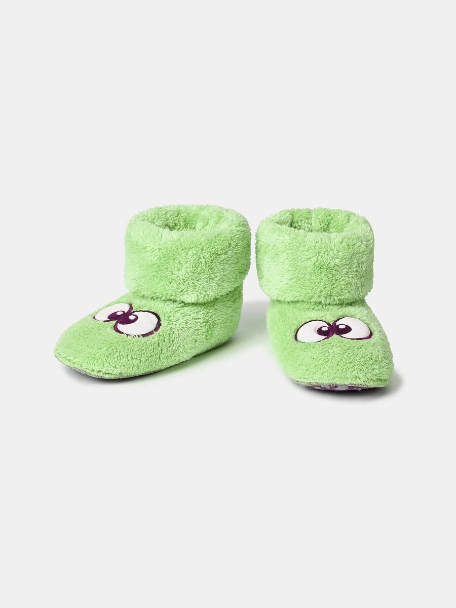 Pantoffels van het merk Woody in het Groen