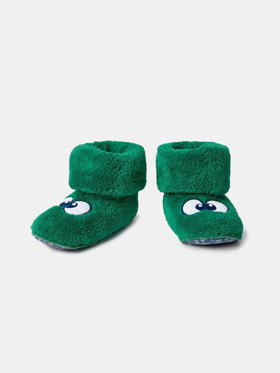 Pantoffels van het merk Woody in het Groen