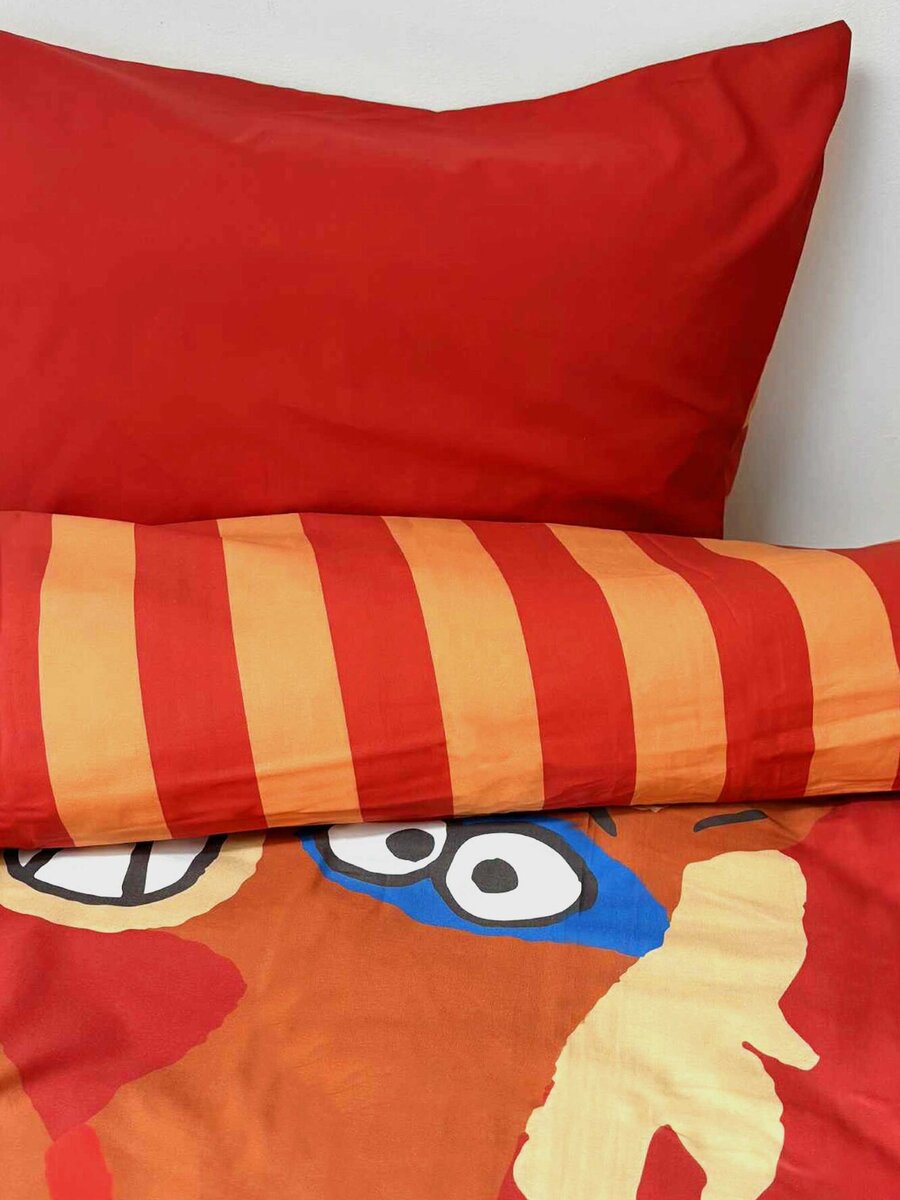 Deken van het merk Woody in het Rood