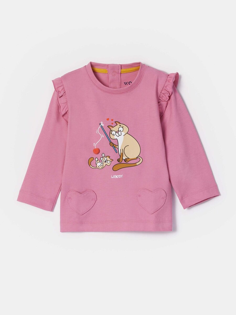 Pyjama van het merk Woody in het Roze