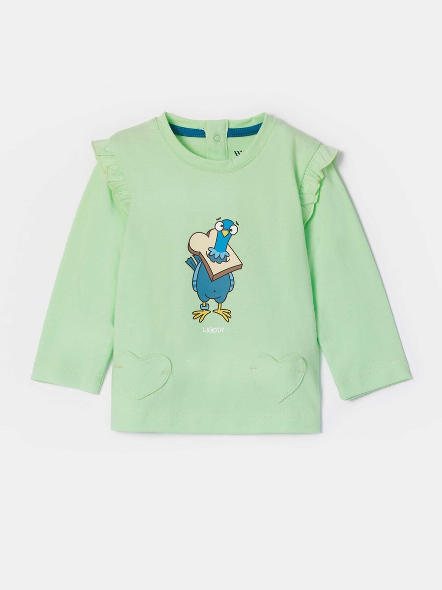 Pyjama van het merk Woody in het Groen