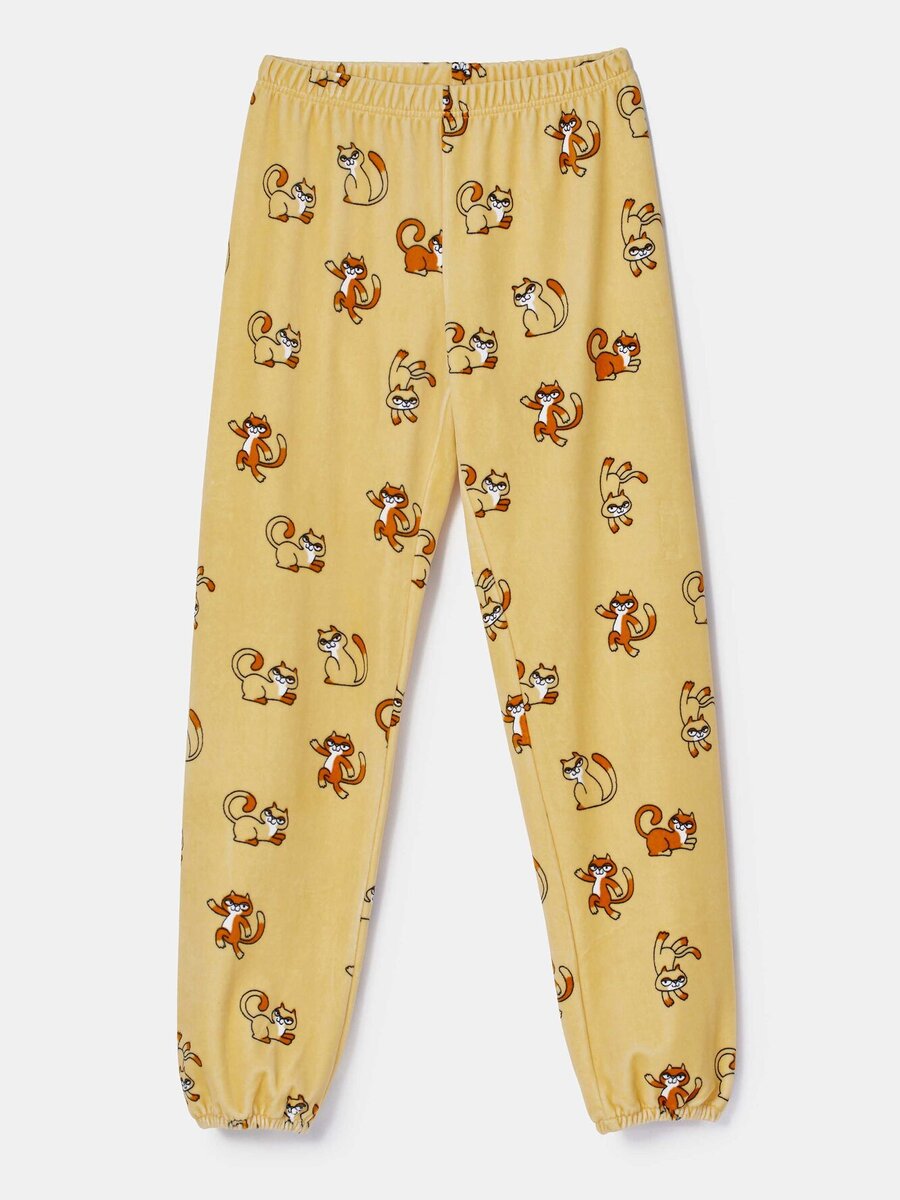 Pyjama van het merk Woody in het Geel