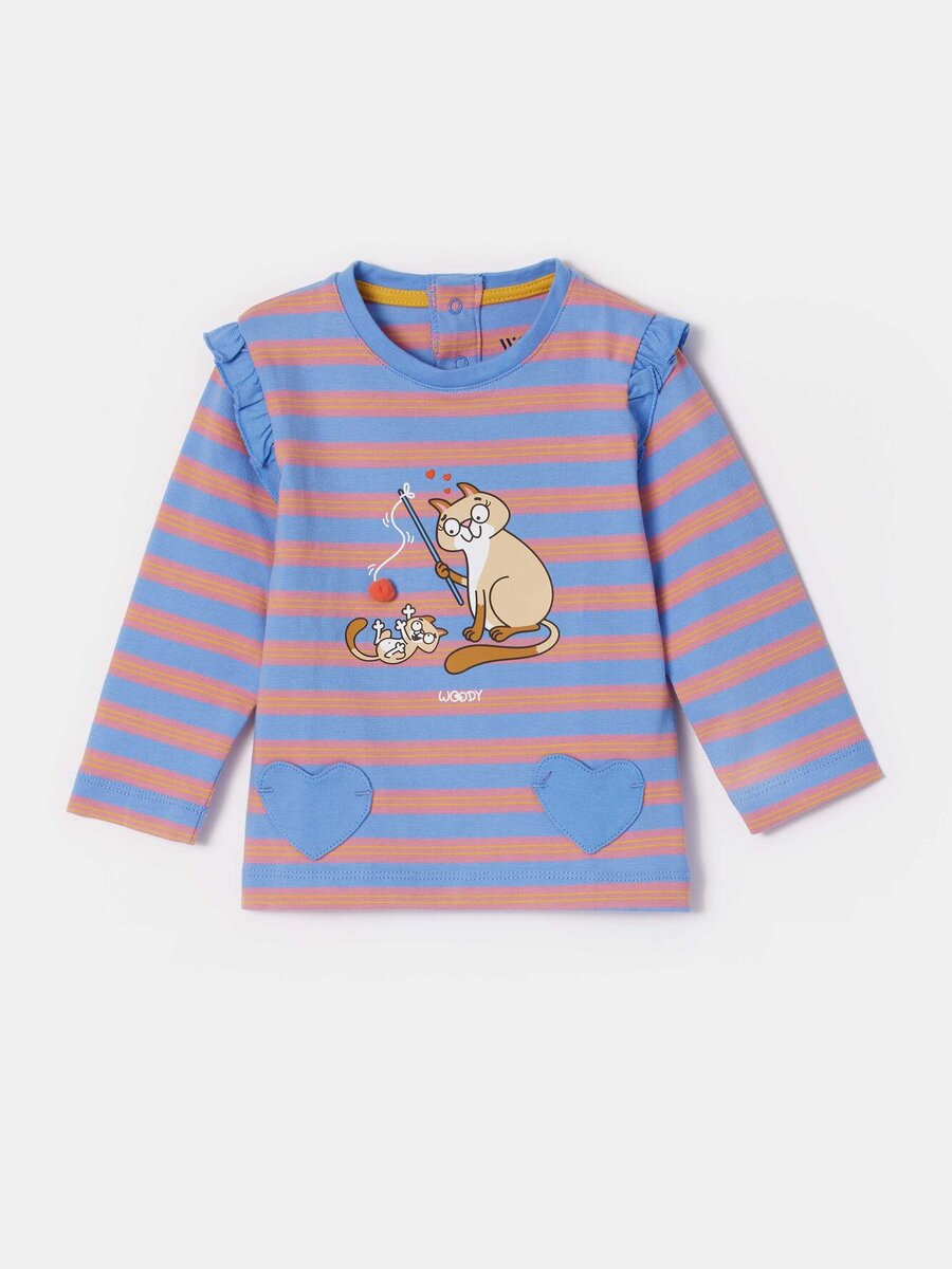 Pyjama van het merk Woody in het Ecru