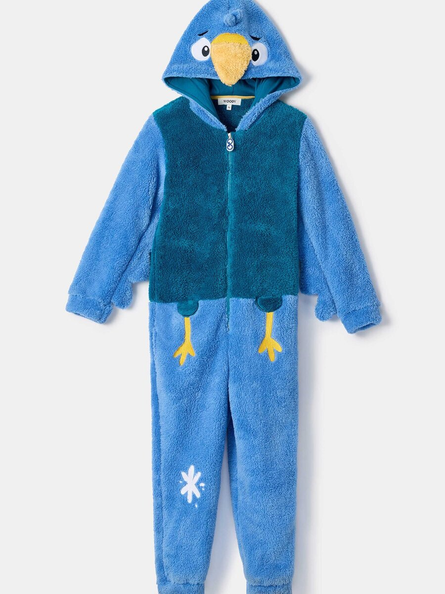 Onepiece van het merk Woody in het Blauw
