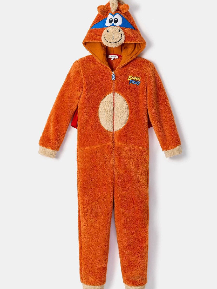 Onesie van het merk Woody in het Rood
