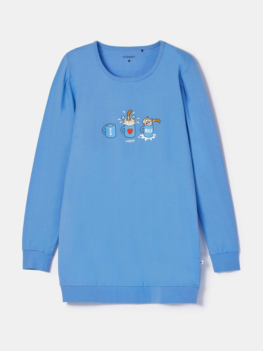 Pyjama van het merk Woody in het Blauw