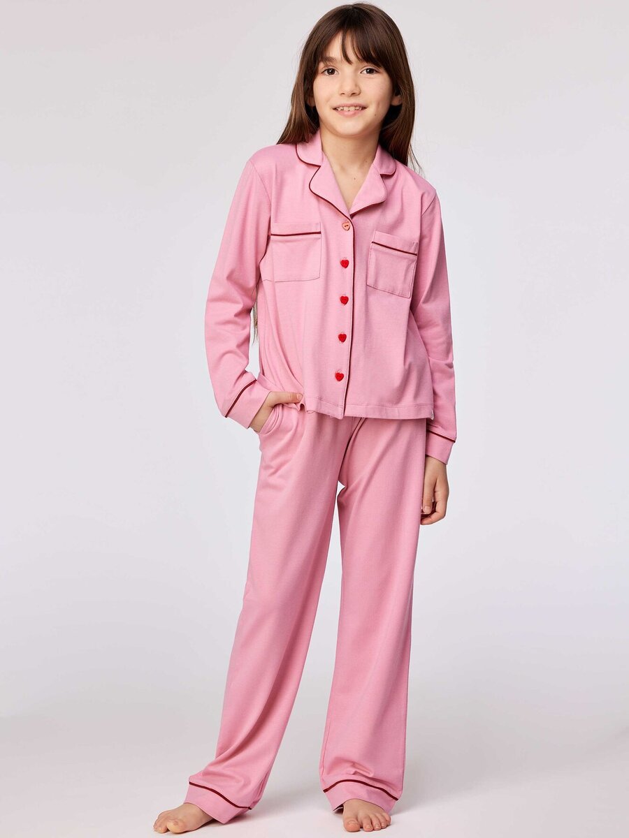 Pyjama van het merk Woody in het Roze