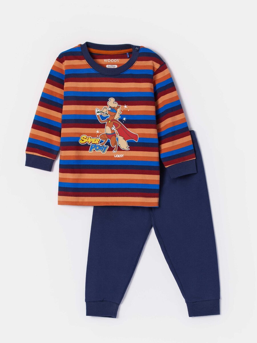 Pyjama van het merk Woody in het Blauw