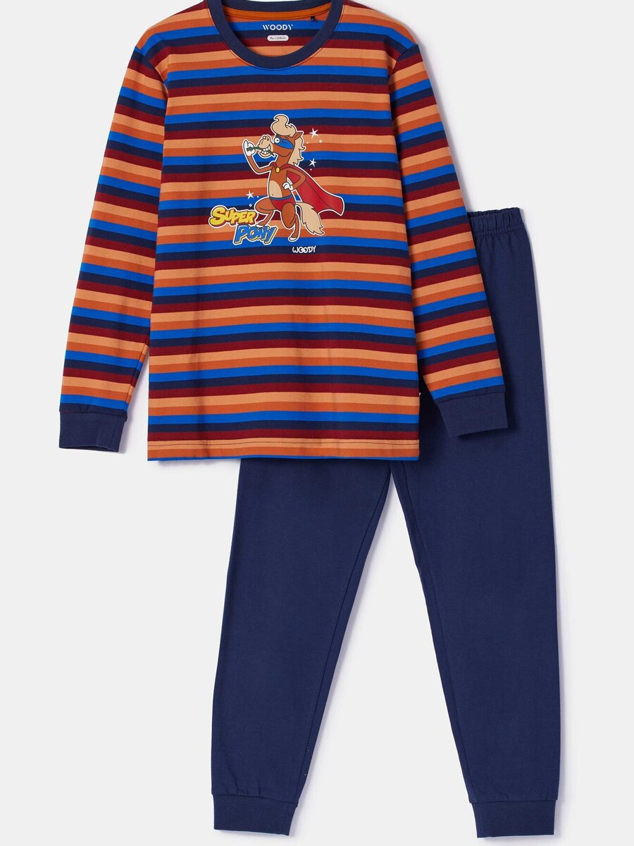 Pyjama van het merk Woody in het Blauw