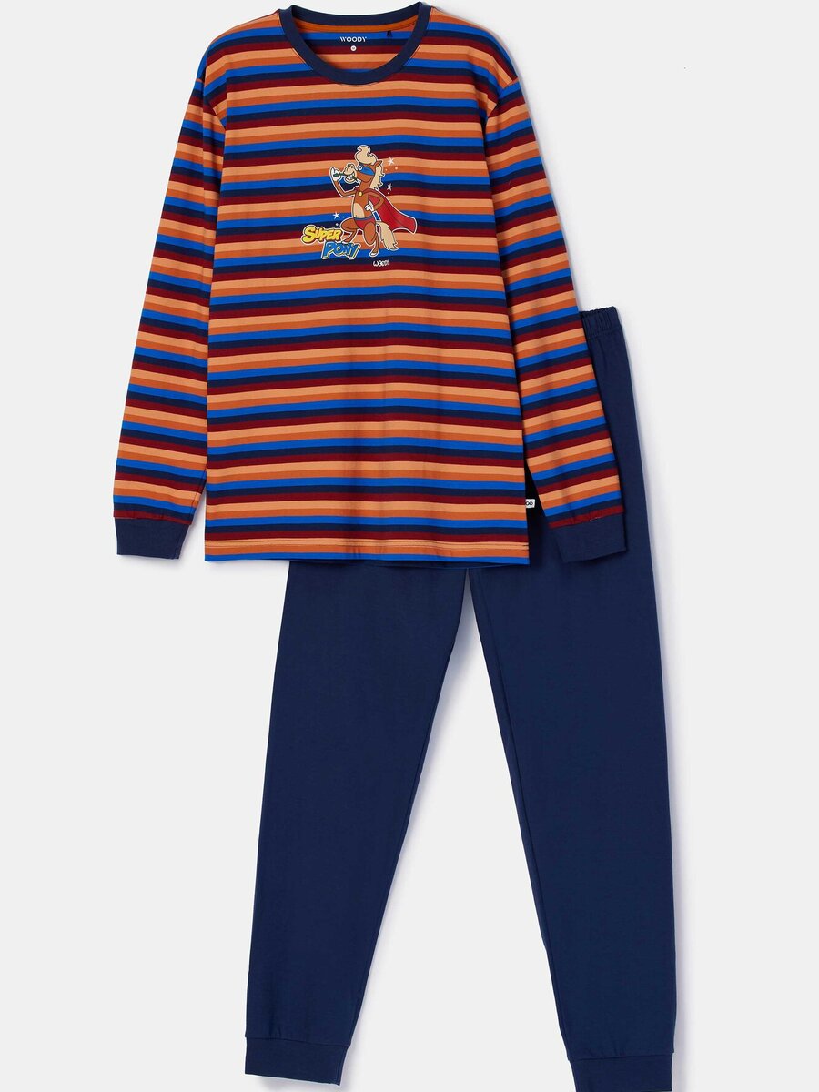 Pyjama van het merk Woody in het Blauw