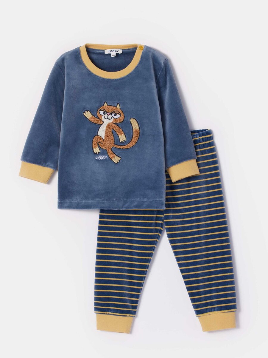 Pyjama van het merk Woody in het Blauw