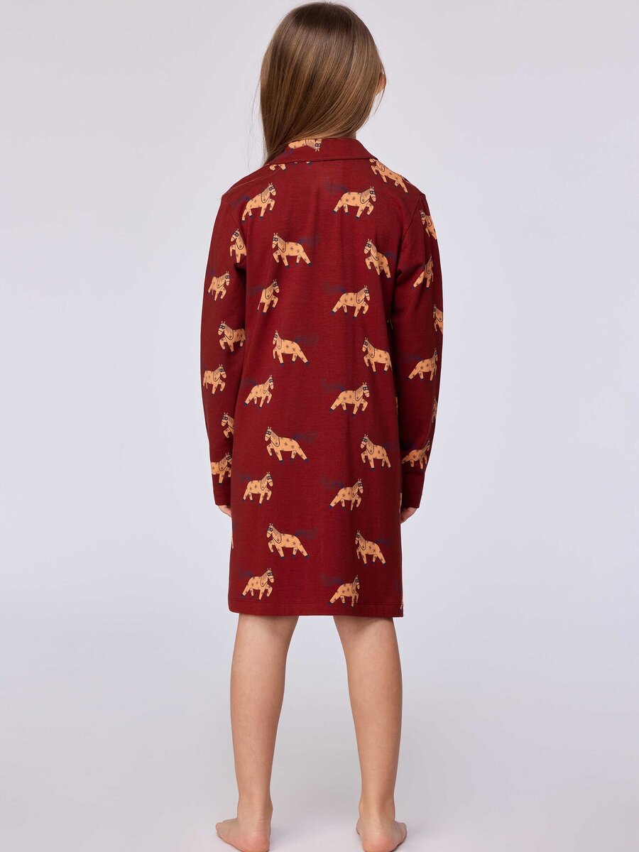 Slaapkleed van het merk Woody in het Rood