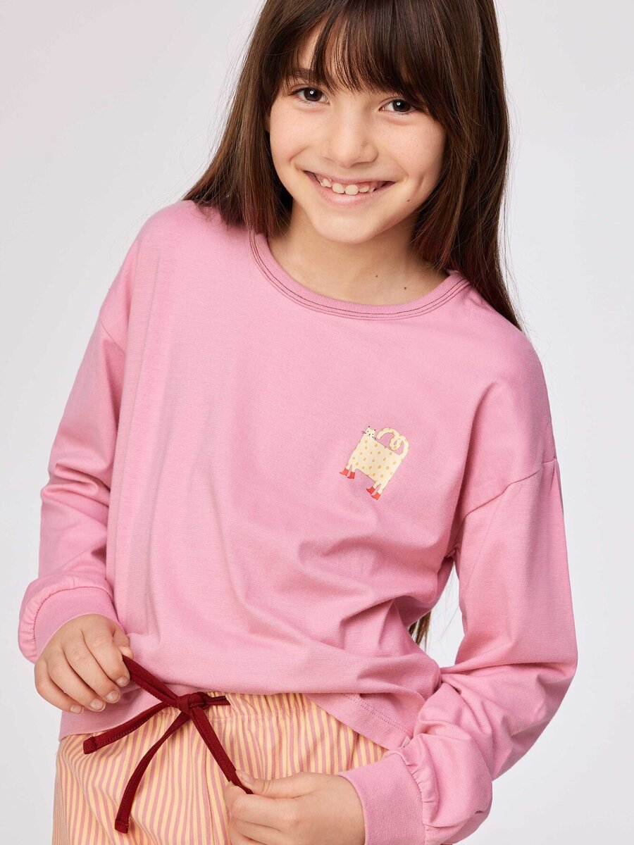 Pyjama van het merk Woody in het Roze