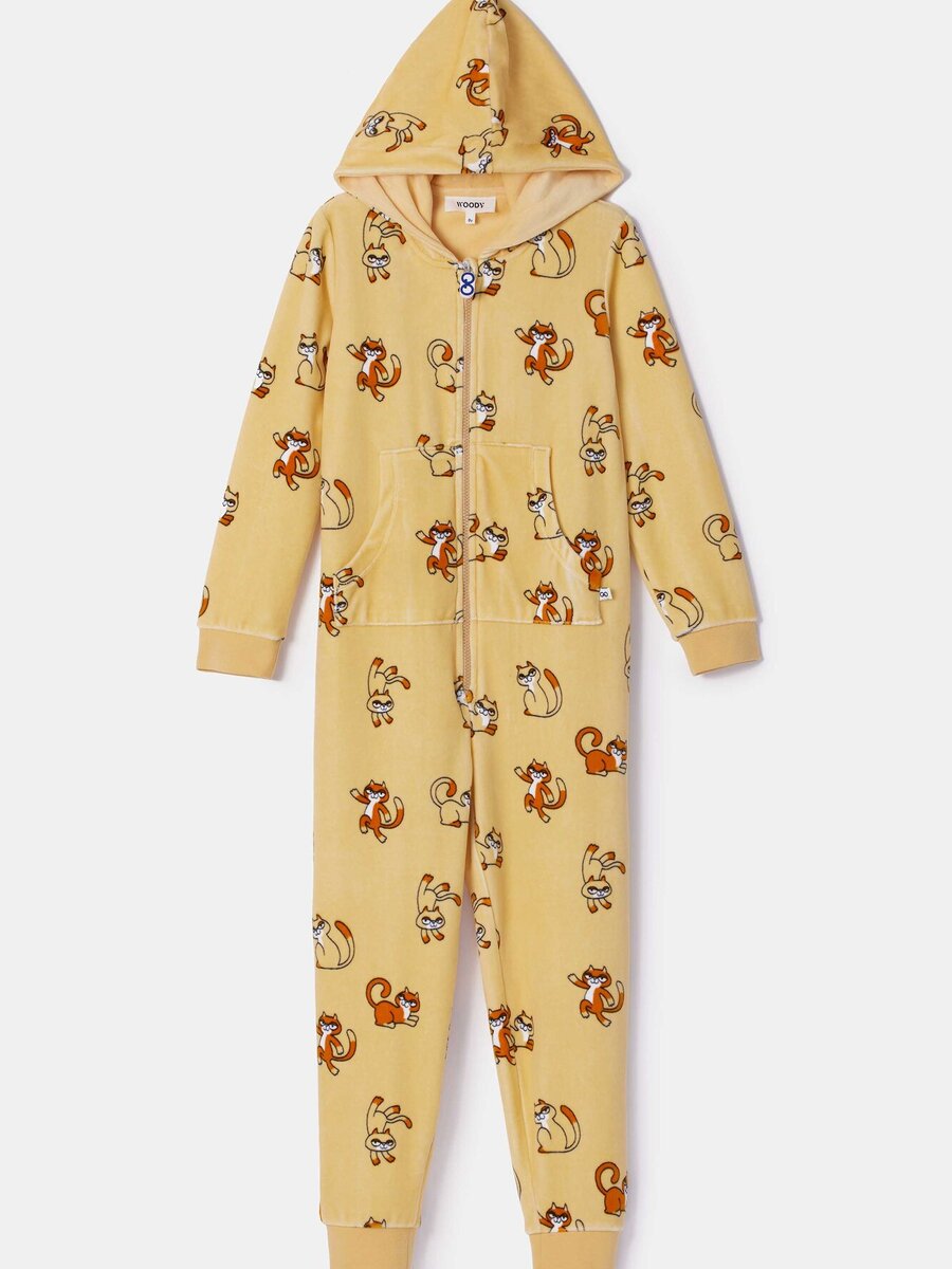 Onepiece van het merk Woody in het Geel