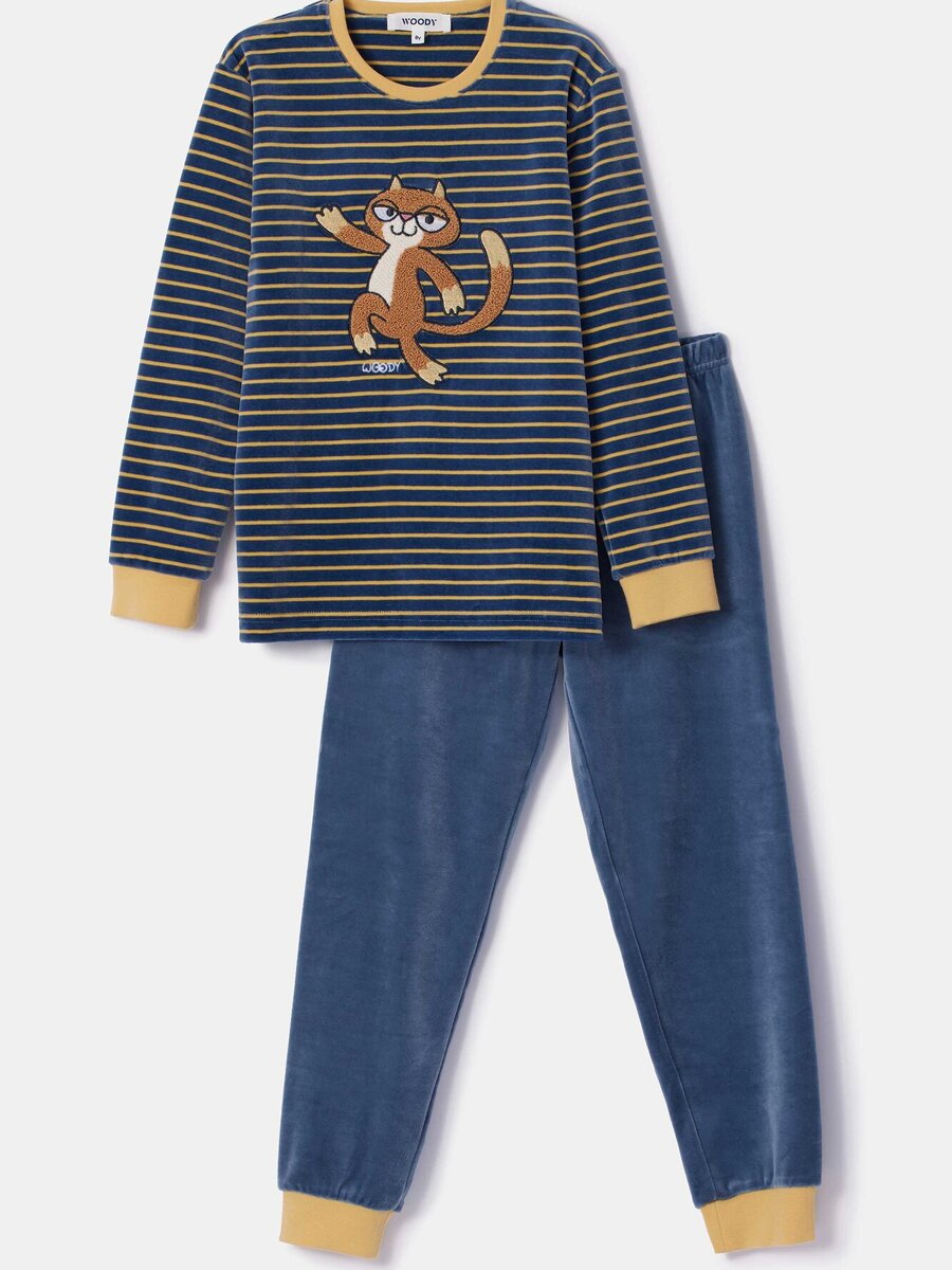 Pyjama van het merk Woody in het Blauw