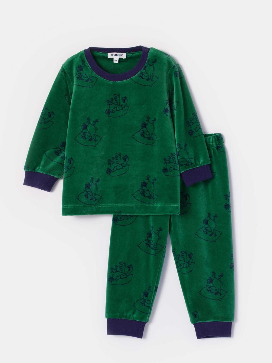 Pyjama van het merk Woody in het Blauw