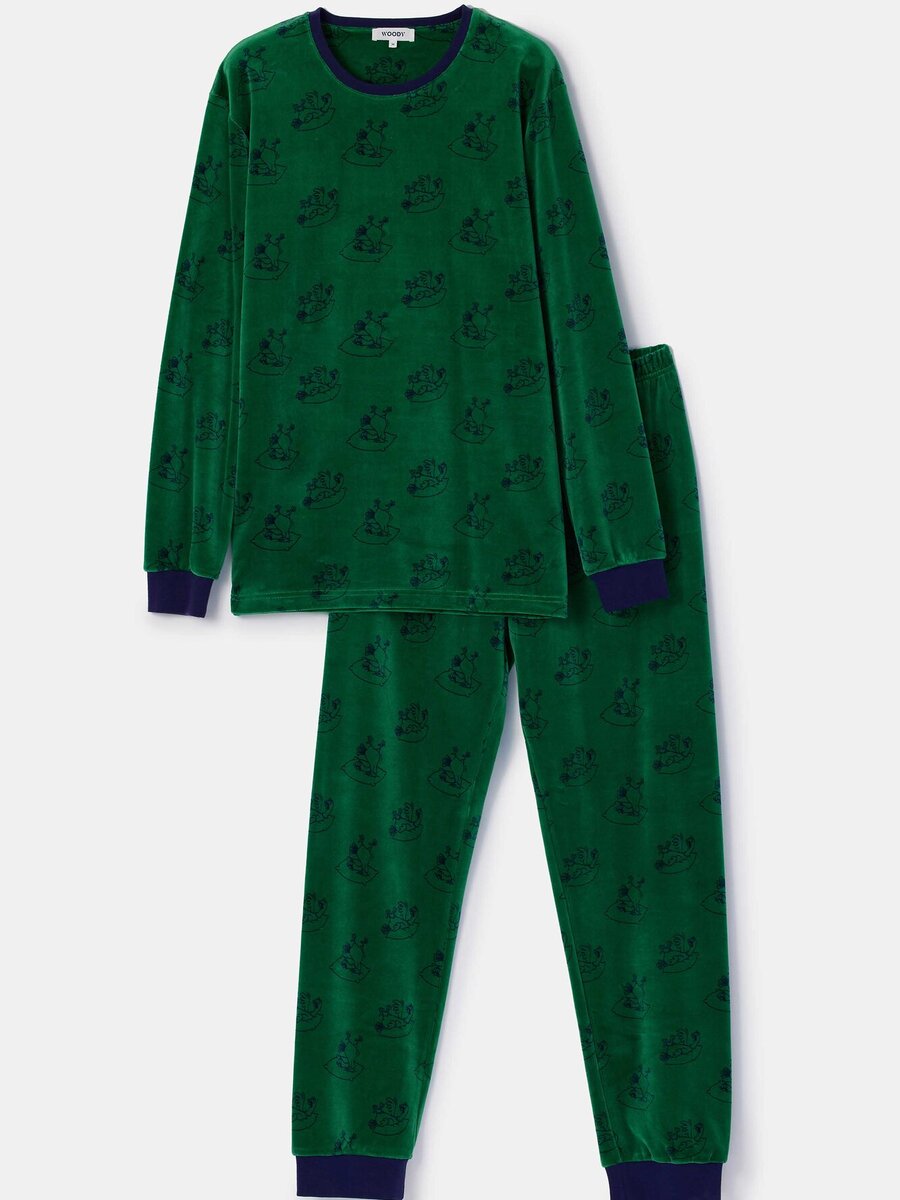 Pyjama van het merk Woody in het Blauw