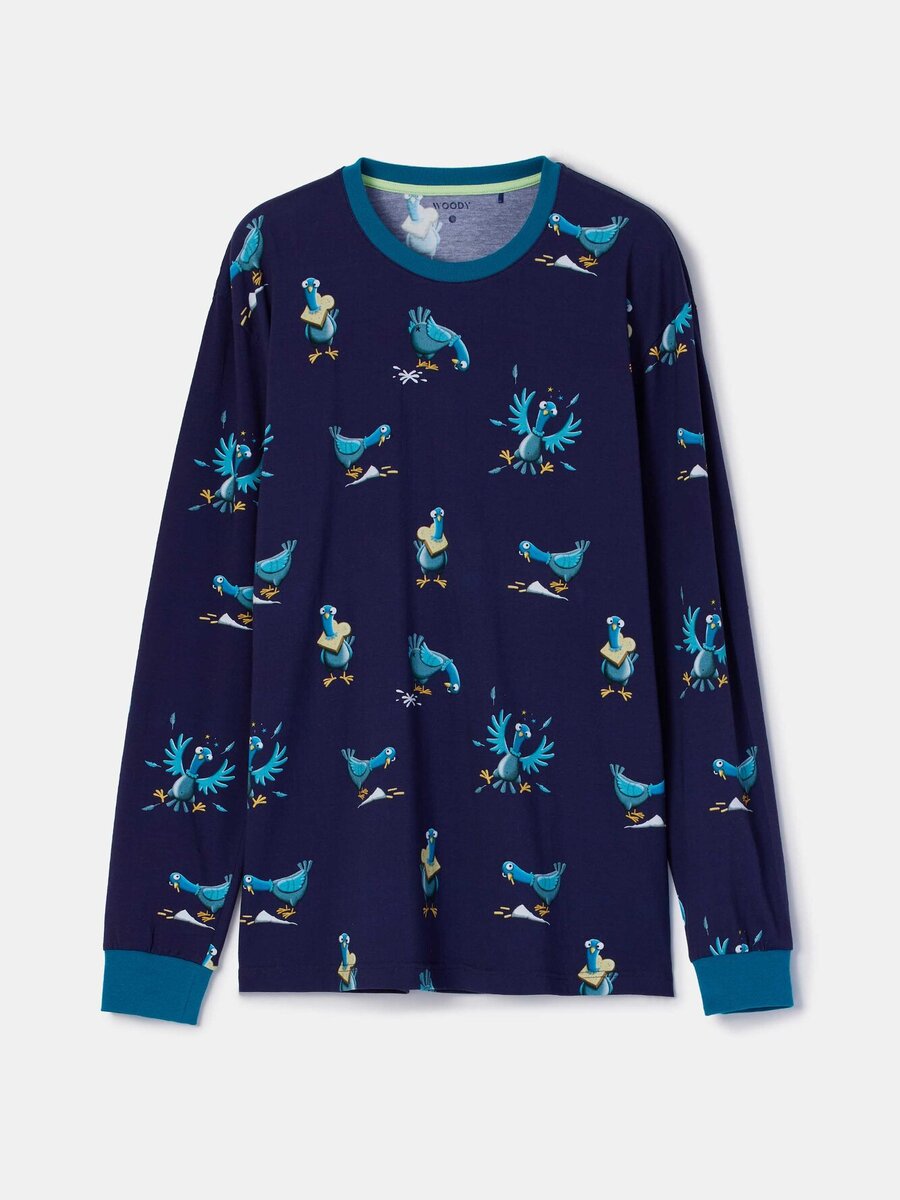 Pyjama van het merk Woody in het Bruin