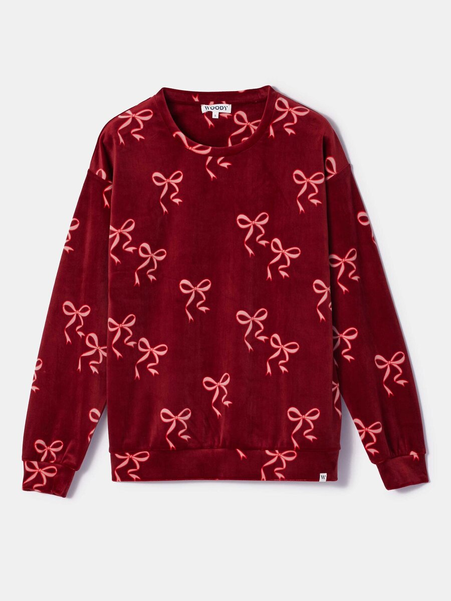 Pyjama van het merk Woody in het Rood