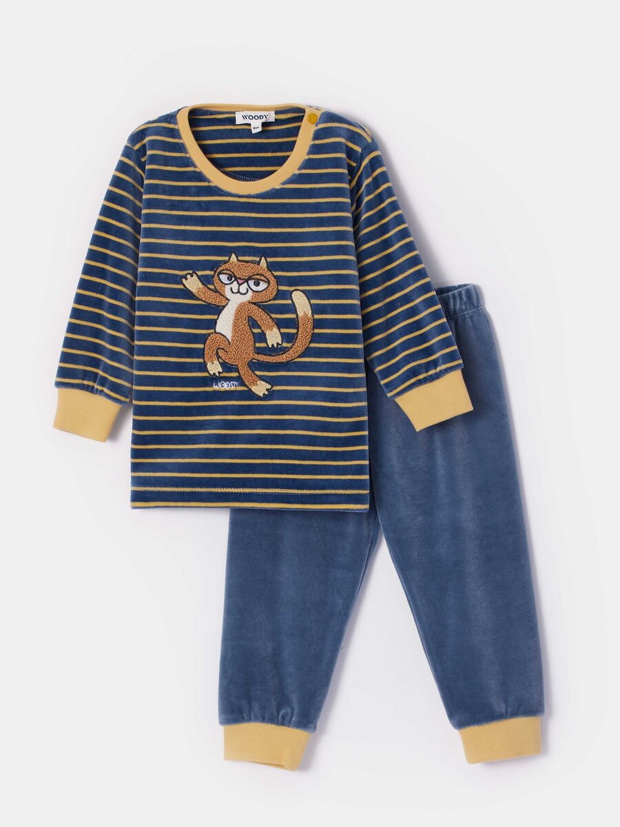 Pyjama van het merk Woody in het Blauw
