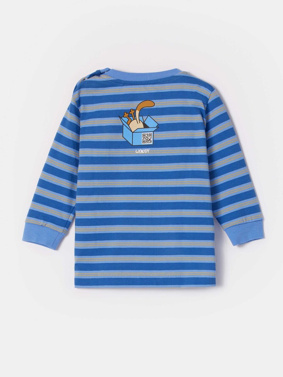 Pyjama van het merk Woody in het Marine