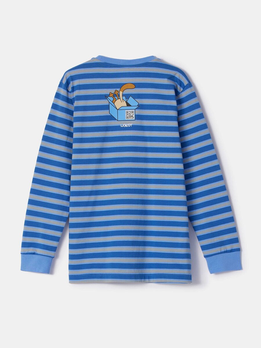 Pyjama van het merk Woody in het Marine