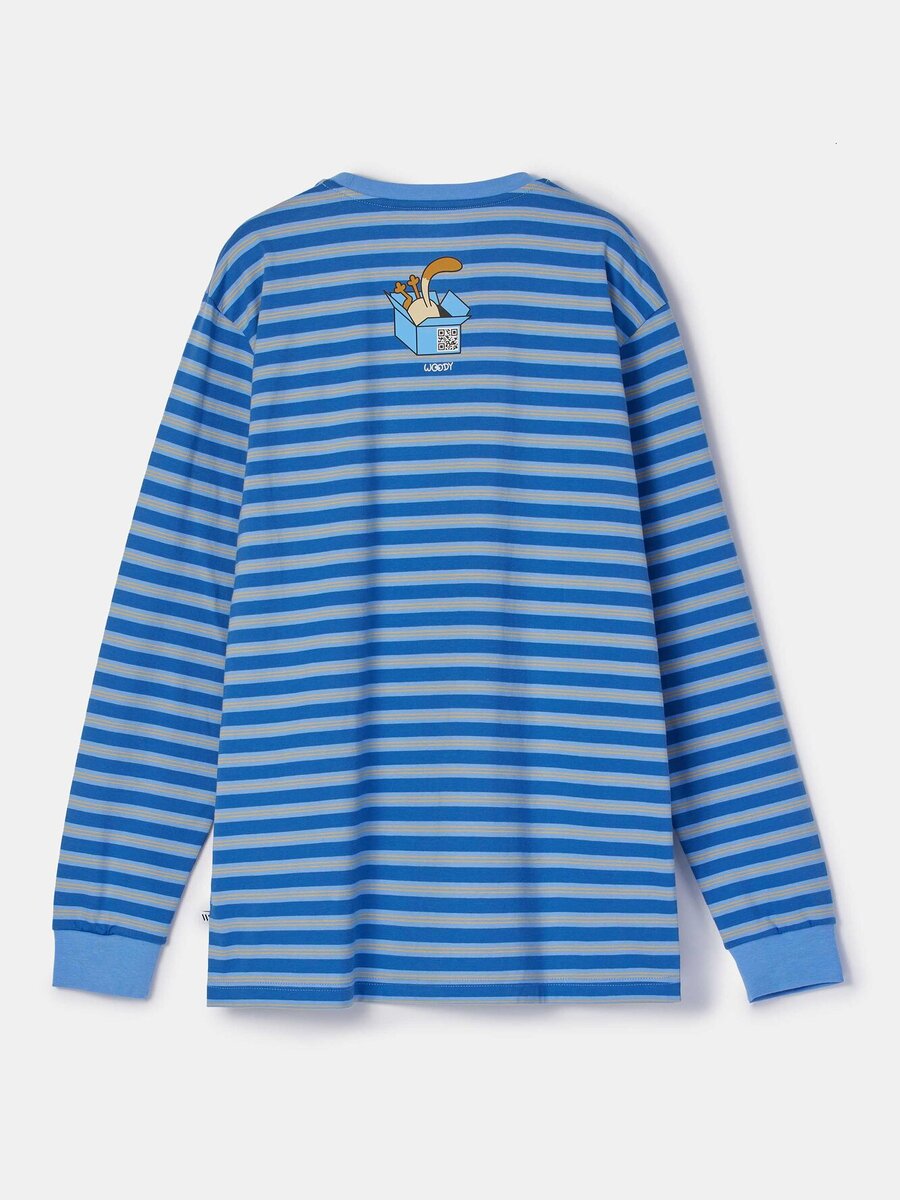 Pyjama van het merk Woody in het Marine