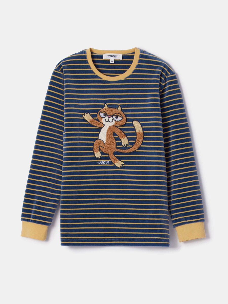 Pyjama van het merk Woody in het Blauw
