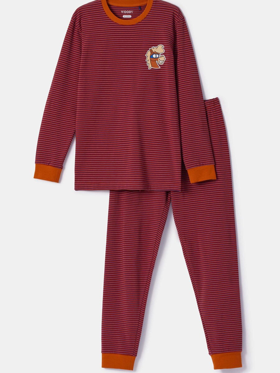 Pyjama van het merk Woody in het Rood