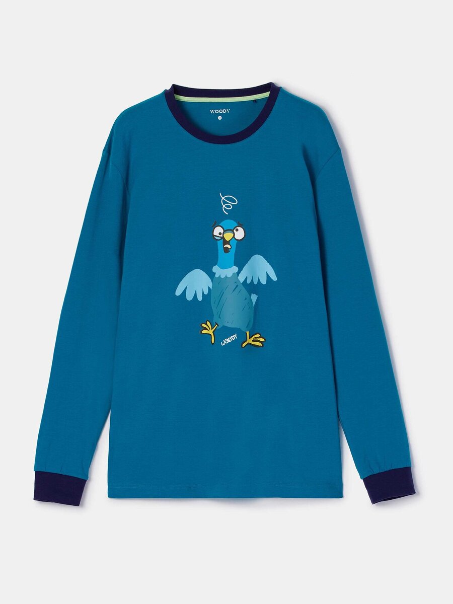 Pyjama van het merk Woody in het Blauw