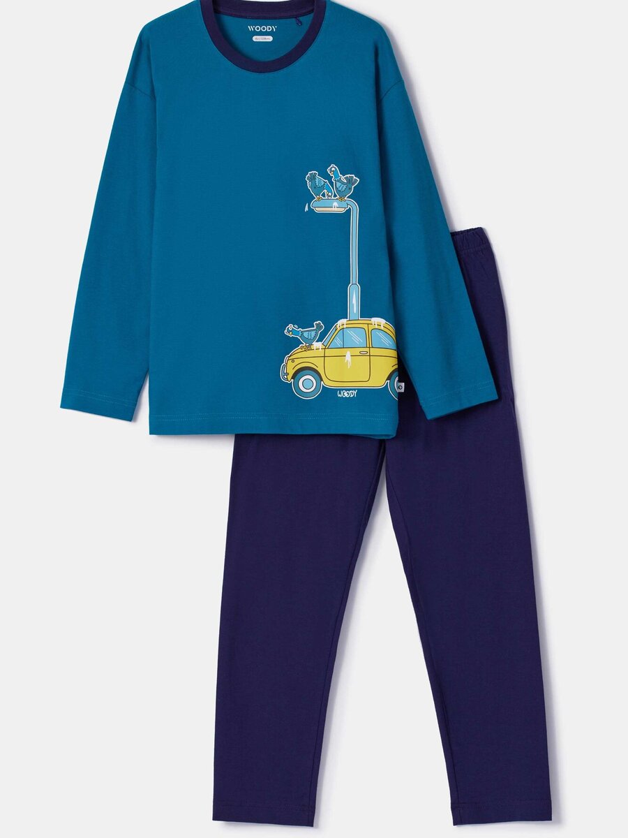 Pyjama van het merk Woody in het Blauw