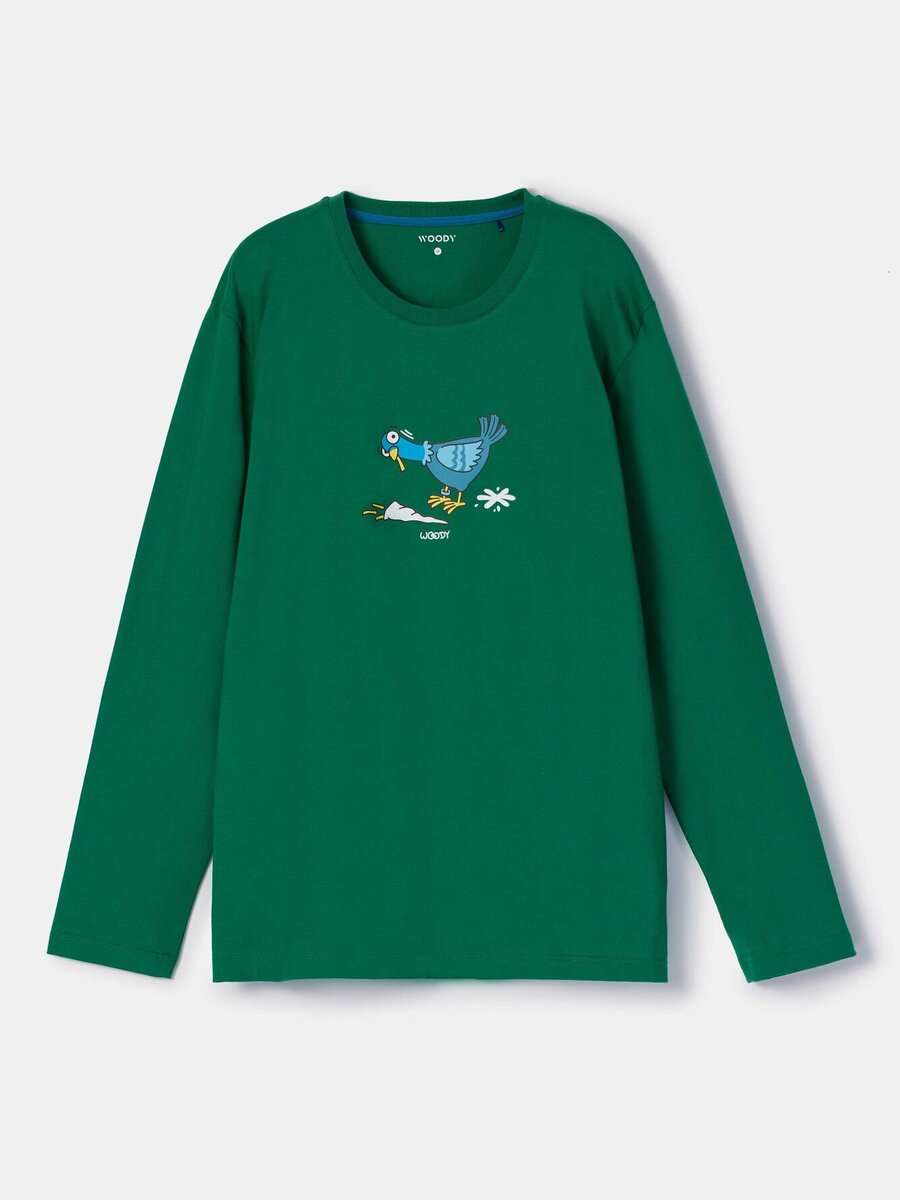 Pyjama van het merk Woody in het Groen