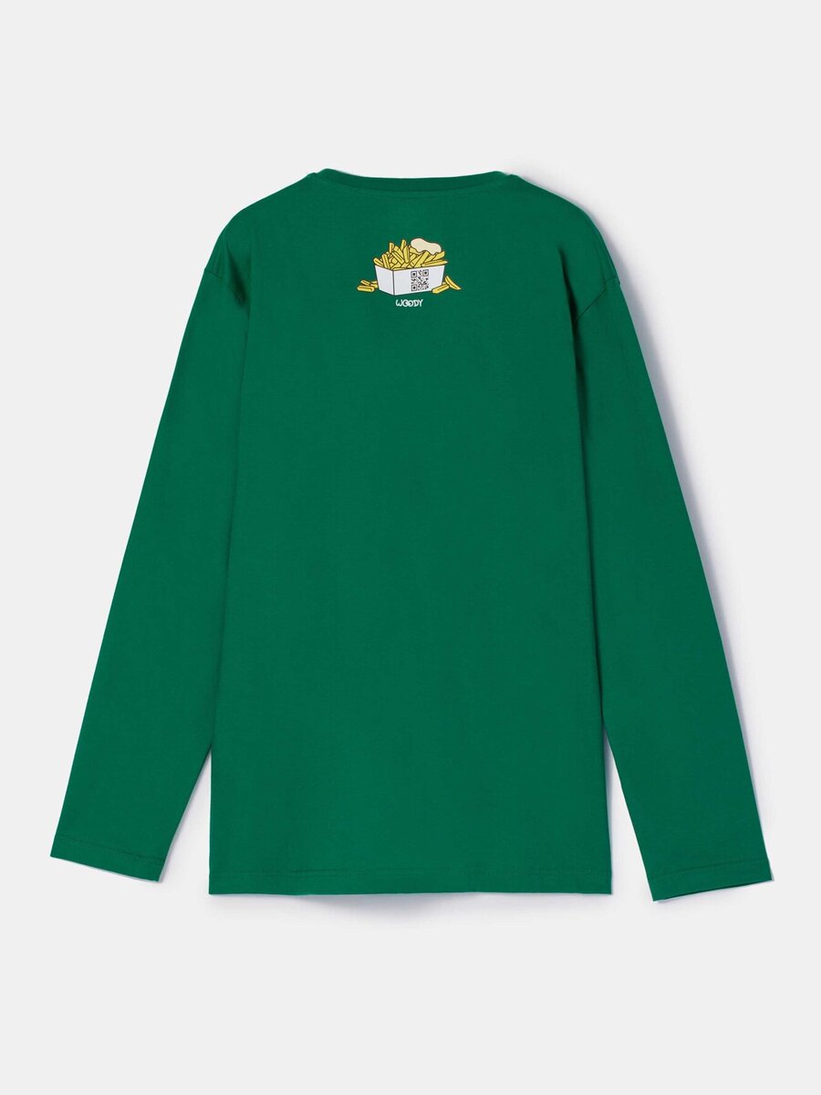 Pyjama van het merk Woody in het Groen