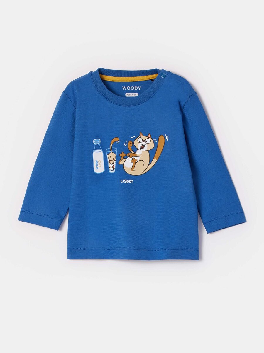 Pyjama van het merk Woody in het Blauw