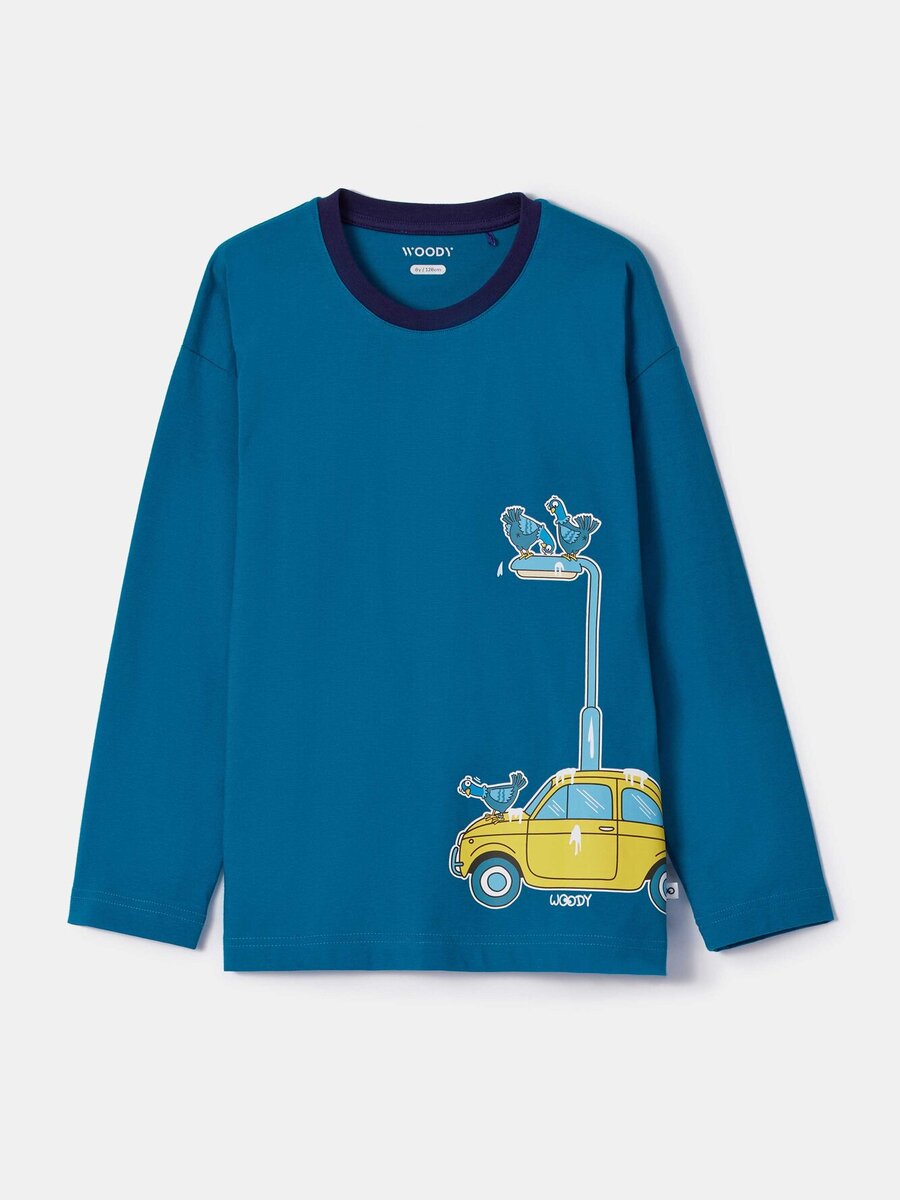 Pyjama van het merk Woody in het Blauw