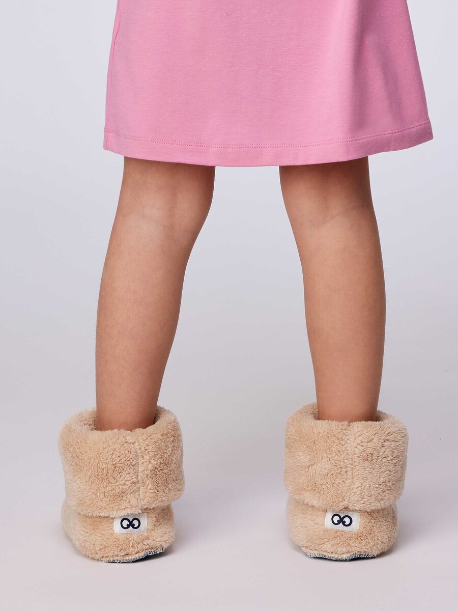 Pantoffels van het merk Woody in het Beige