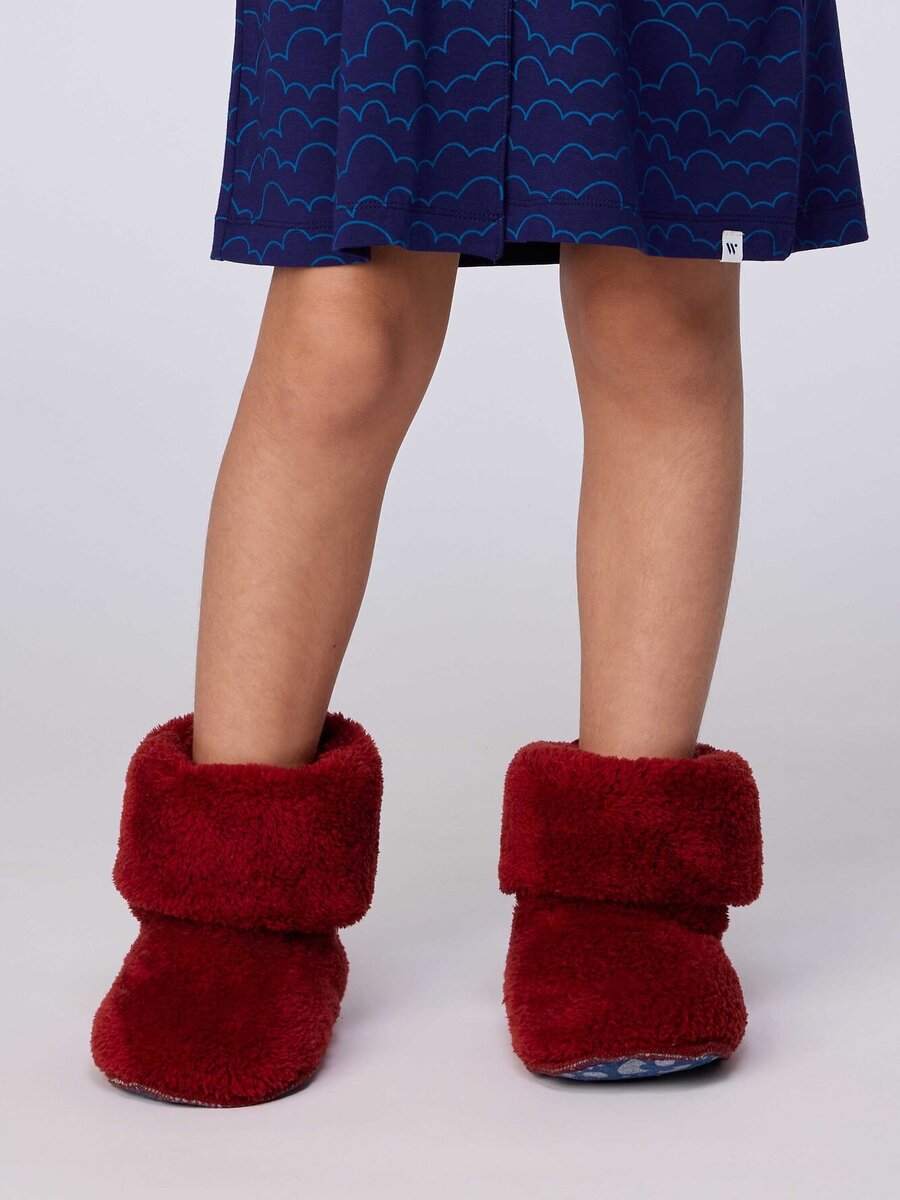 Pantoffels van het merk Woody in het Rood