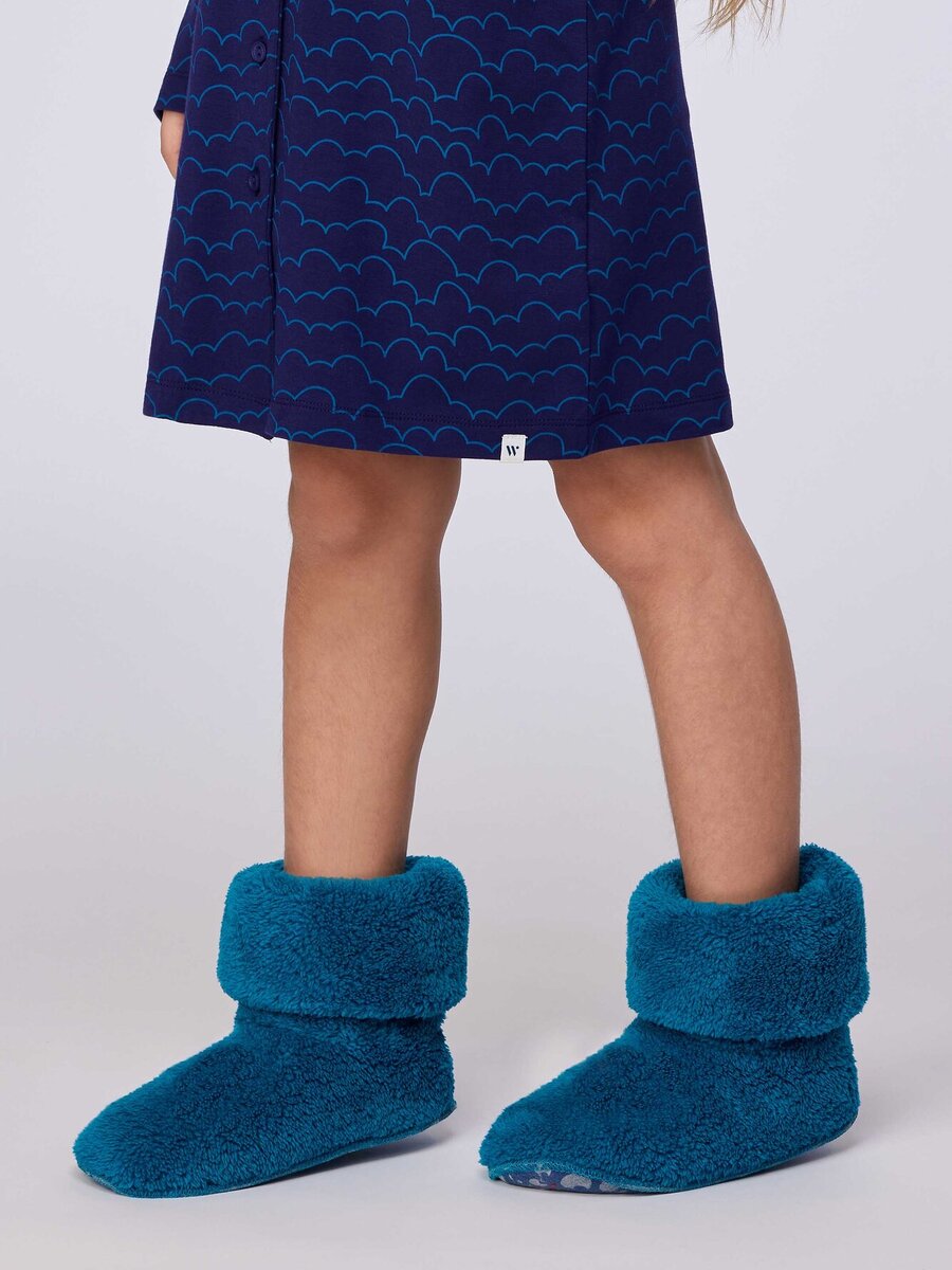 Pantoffels van het merk Woody in het Blauw